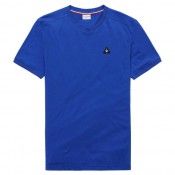 T-shirt Essentiels Le Coq Sportif Homme Bleu Blanc Pas Cher